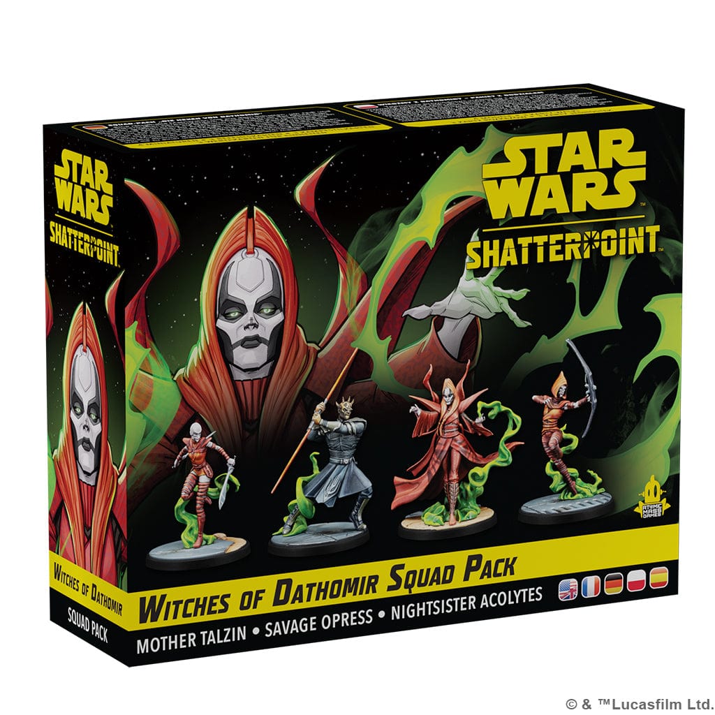 Atomic Mass Games Tabletop Games > Miniature Games Star Wars: Shatterpoint - Witches of Dathomir Squad Pack 841333122355 SWP07