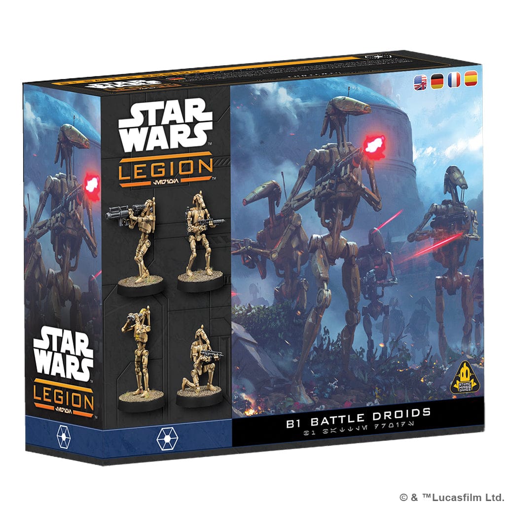 Atomic Mass Games Tabletop Games > Role-Playing Games > Star Wars Star Wars: Legion - B1 Battle Droids 841333133481 SWQ30