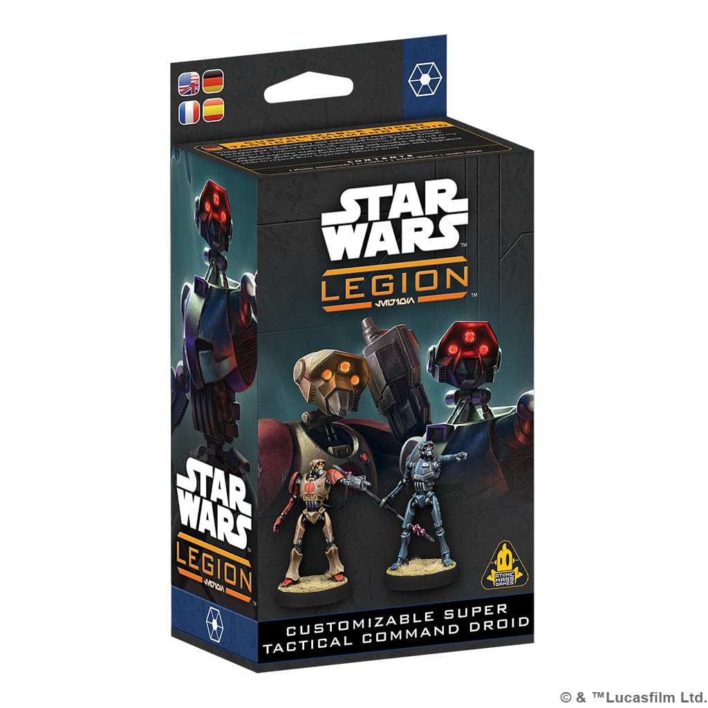 Atomic Mass Games Tabletop Games > Role-Playing Games > Star Wars Star Wars: Legion - Customizable Super Tactical Command Droid 841333132897 SWQ29