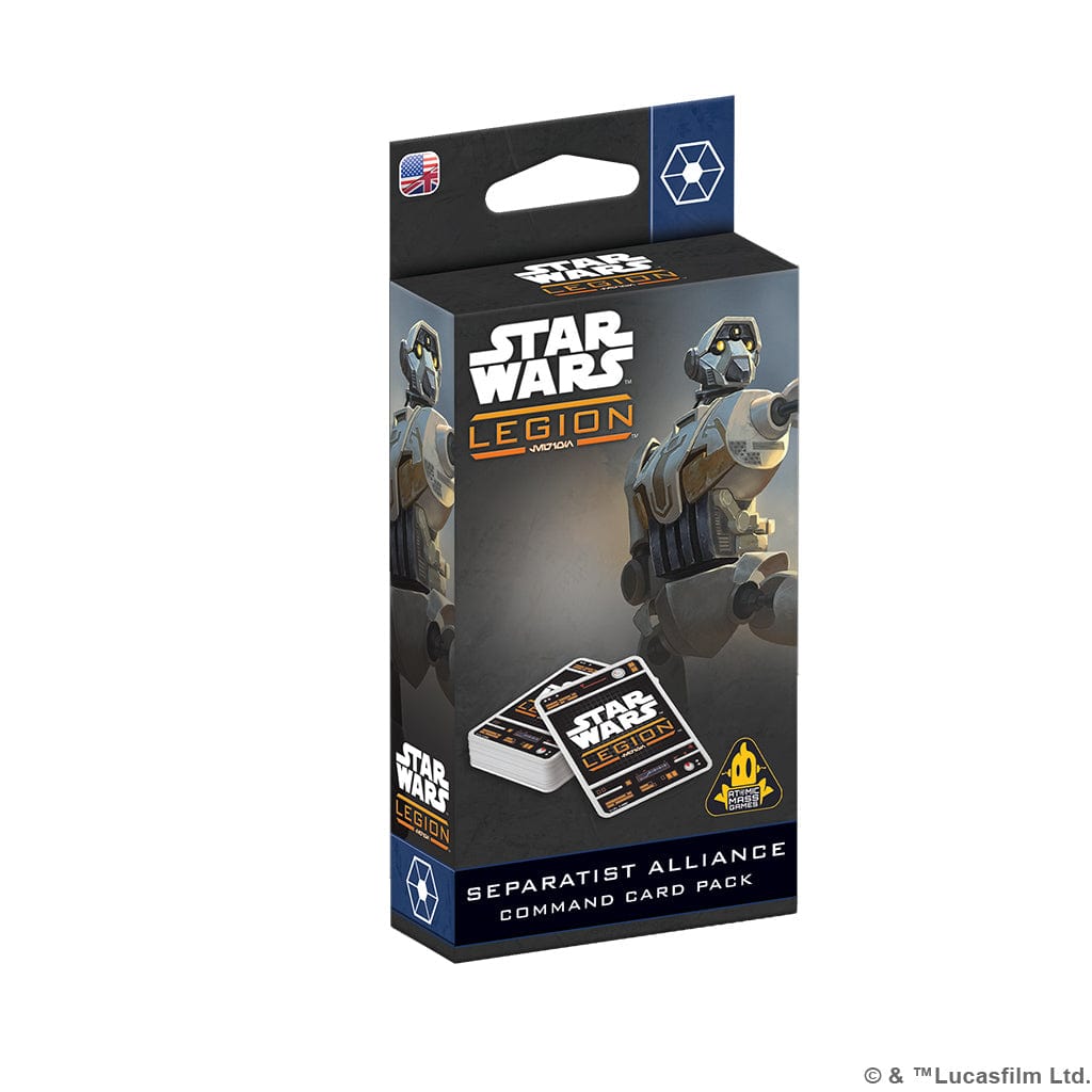 Atomic Mass Games Tabletop Games > Role-Playing Games > Star Wars Star Wars: Legion - Separatist Alliance Command Card Pack 841333132330 SWQ158EN