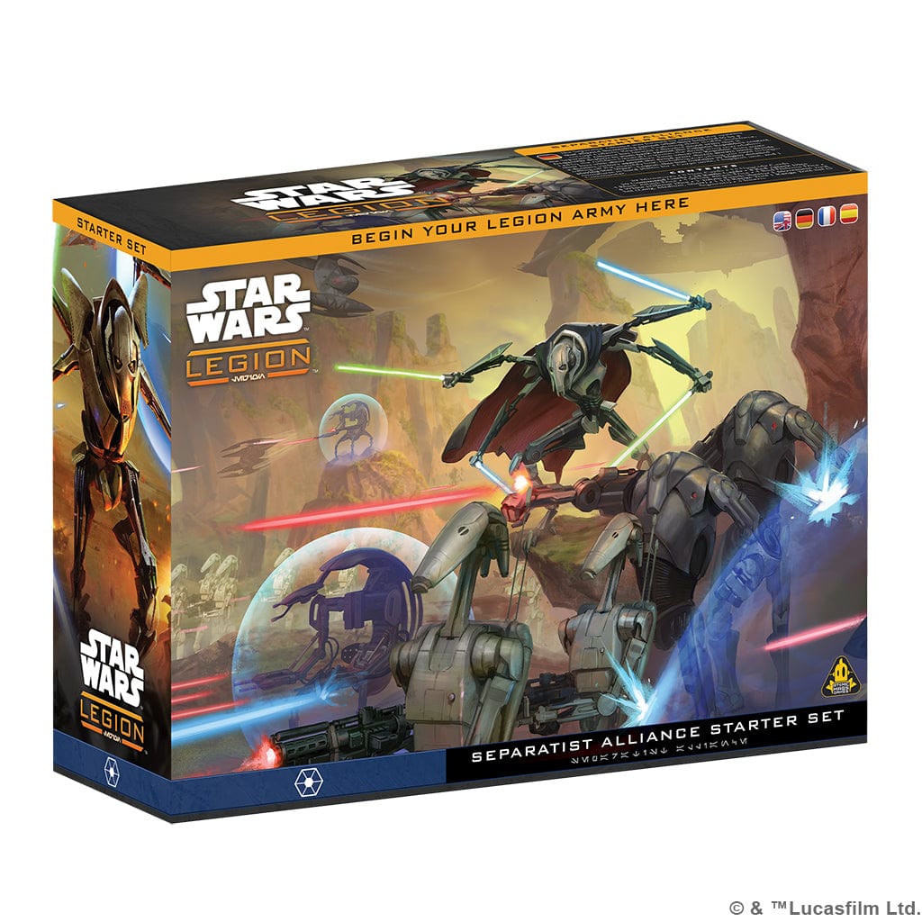 Atomic Mass Games Tabletop Games > Role-Playing Games > Star Wars Star Wars: Legion - Separatist Alliance Starter Set 841333132019 SWQ28