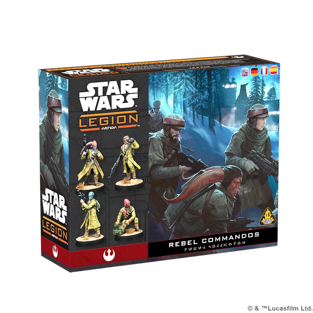 Atomic Mass Games Tabletop Games Star Wars: Legion - Rebel Commandos 841333130831 SWQ16