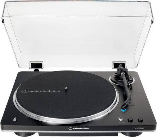 Audio Technica Music > Audio Equipment Audio Technica AT-LP70XBT-BS Turntable Fully Automatic Bluetooth Wireless 241807774 ADT62306