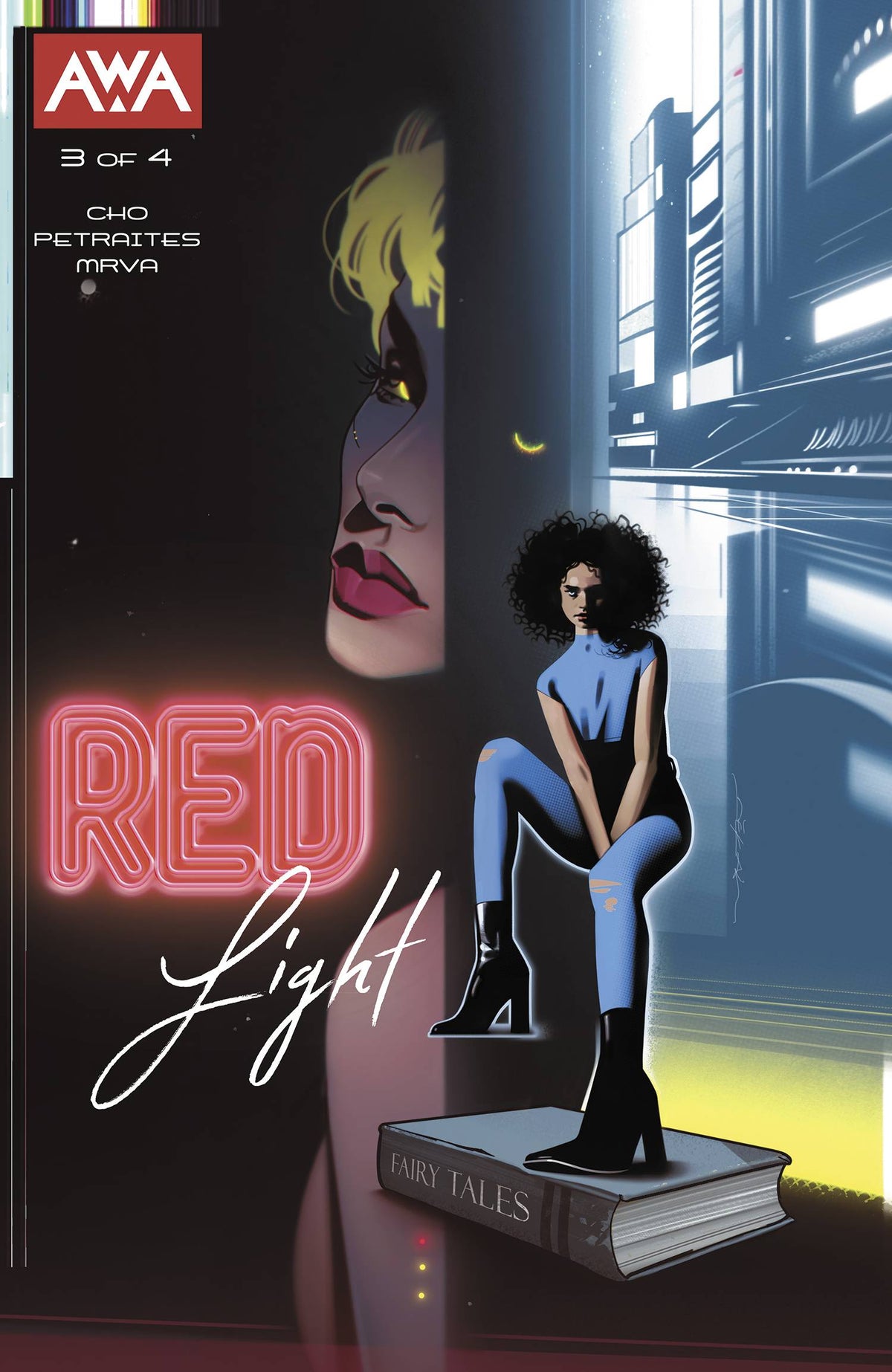 AWA Comic Books RED LIGHT #3 (OF 4) CVR A DEKAL (MR) 85001385465300311 NOV231294