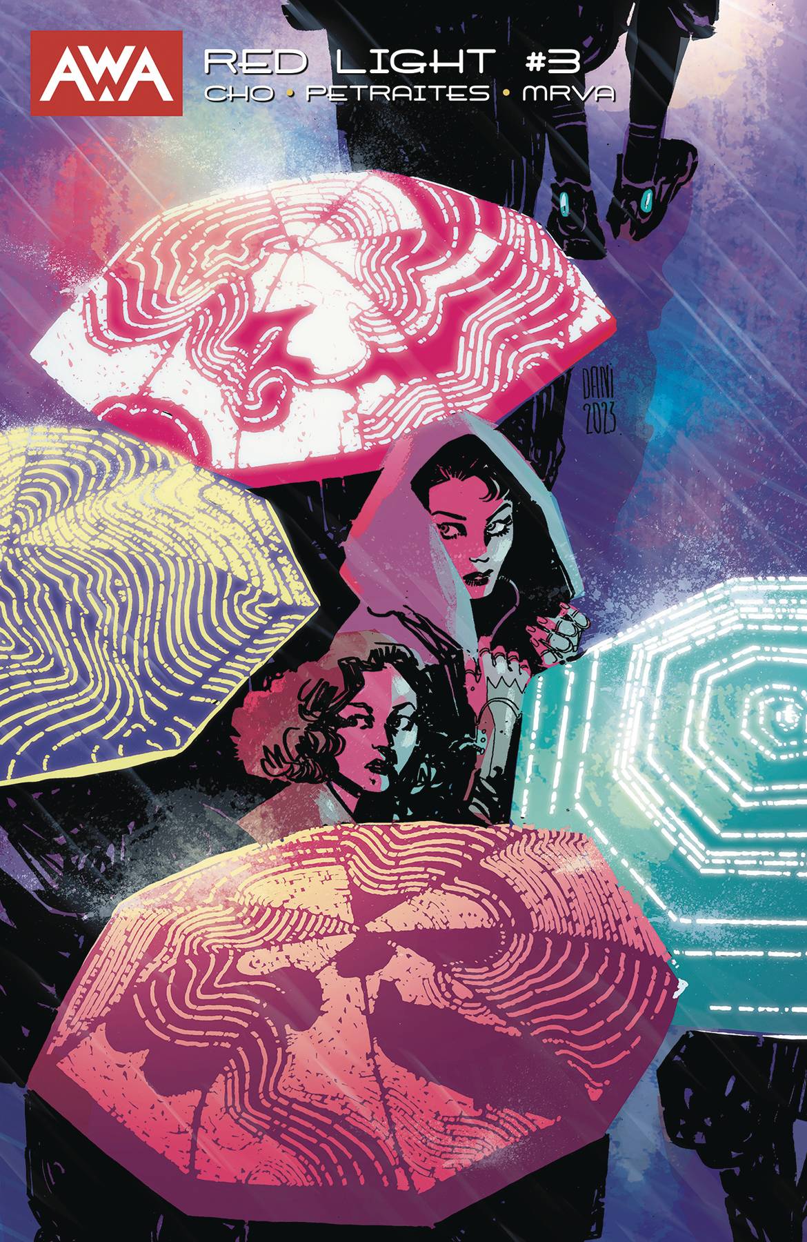 AWA Comic Books RED LIGHT #3 (OF 4) CVR B DANI (MR) 85001385465300321 NOV231295