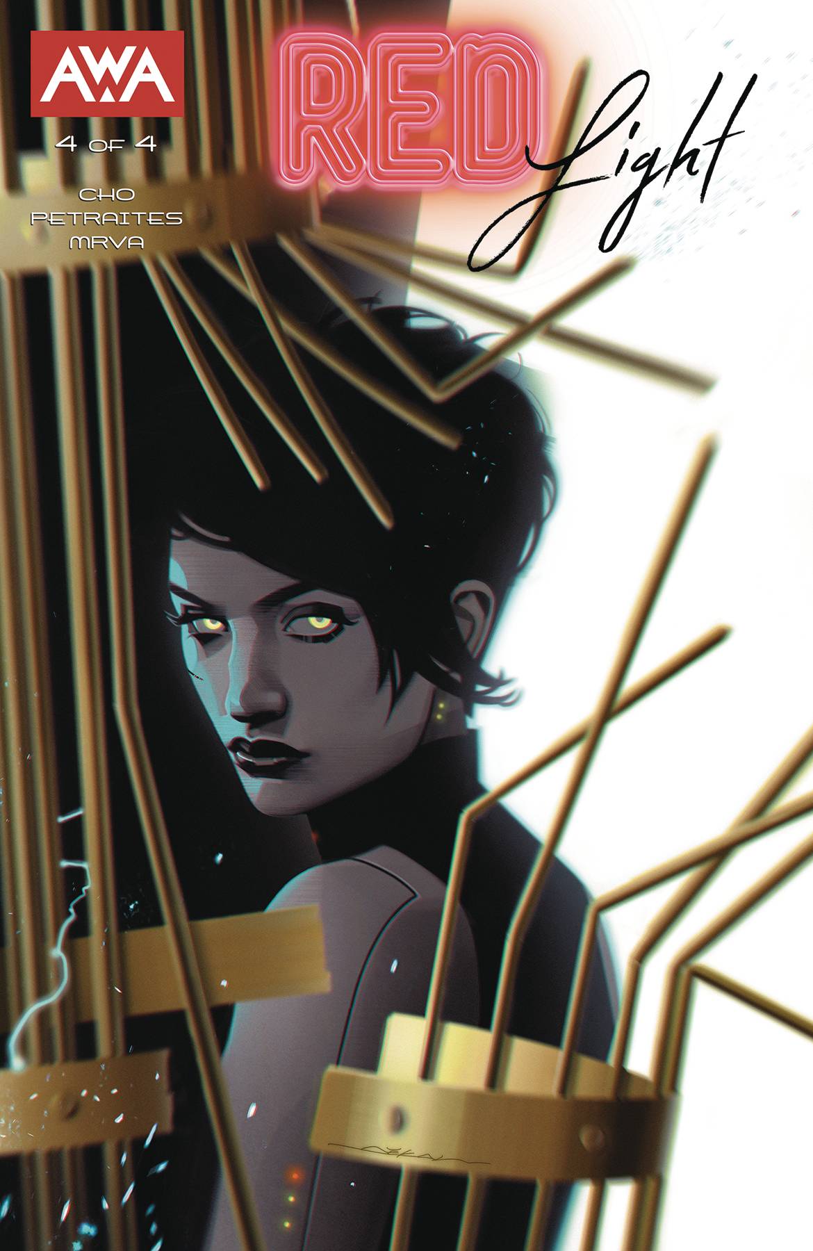 AWA Comic Books Red Light #4 (Of 4) Cvr A Dekal (MR) 85001385465300411 DEC231290