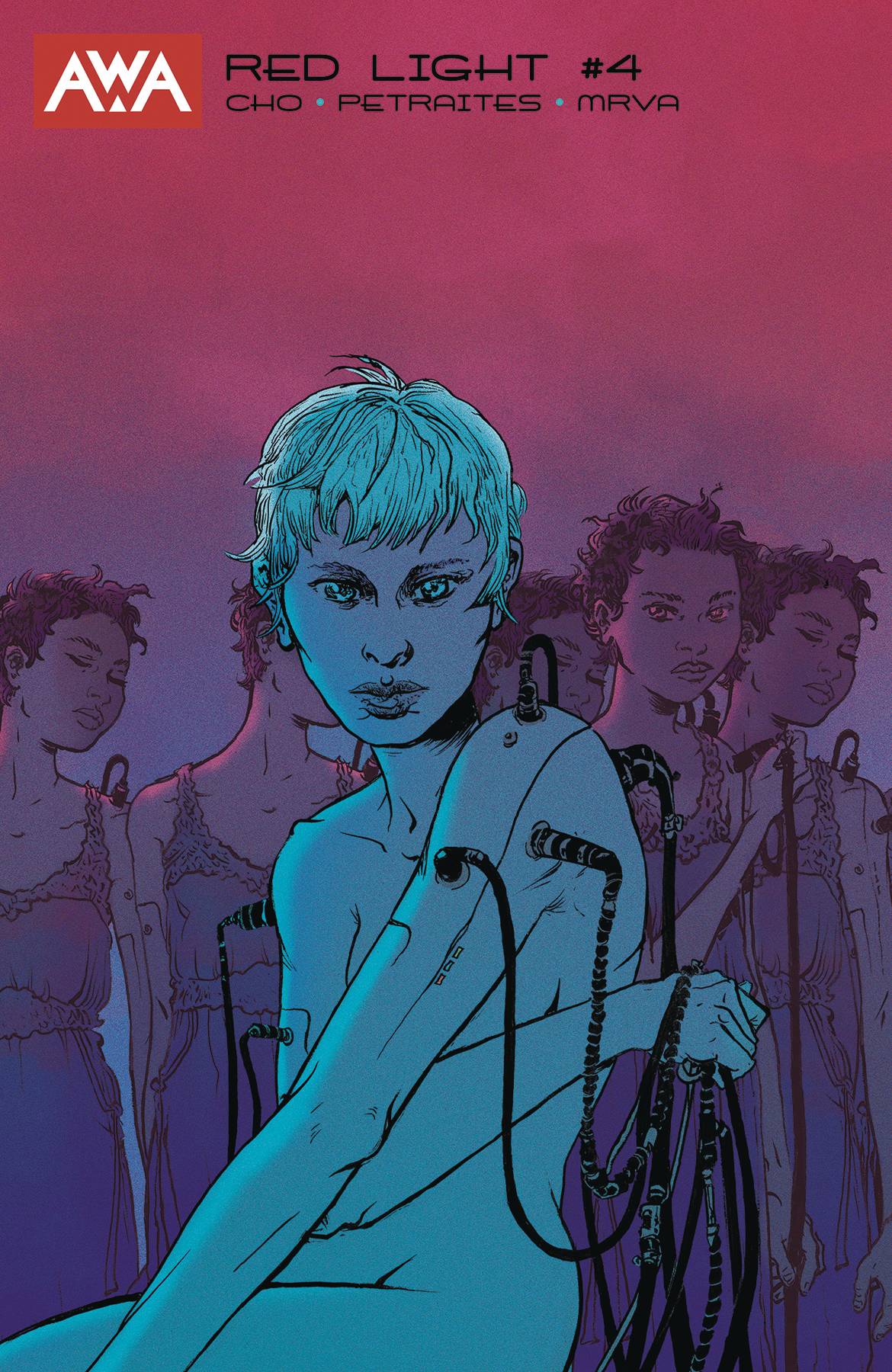 AWA Comic Books Red Light #4 (Of 4) Cvr B Pope & Seelig (MR) 85001385465300421 DEC231291