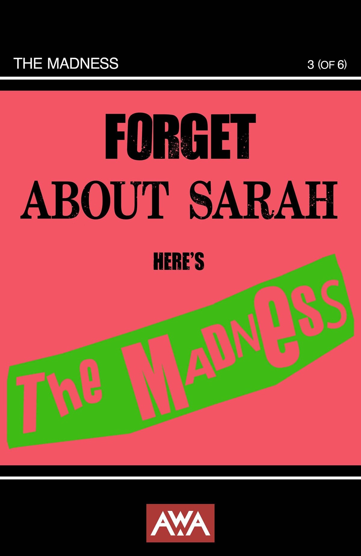 AWA Comic Books THE MADNESS #3 (OF 6) CVR C FERGUSON PUNK ROCK HOMAGE (MR) 85001385462200331 AUG231708