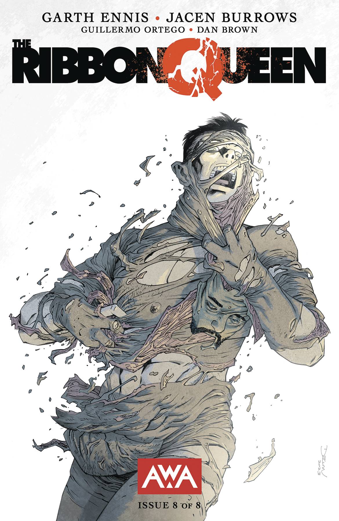 AWA Comic Books The Ribbon Queen #8 (Of 8) Cvr A Shalvey (MR) 85001385460800811 1223AW346