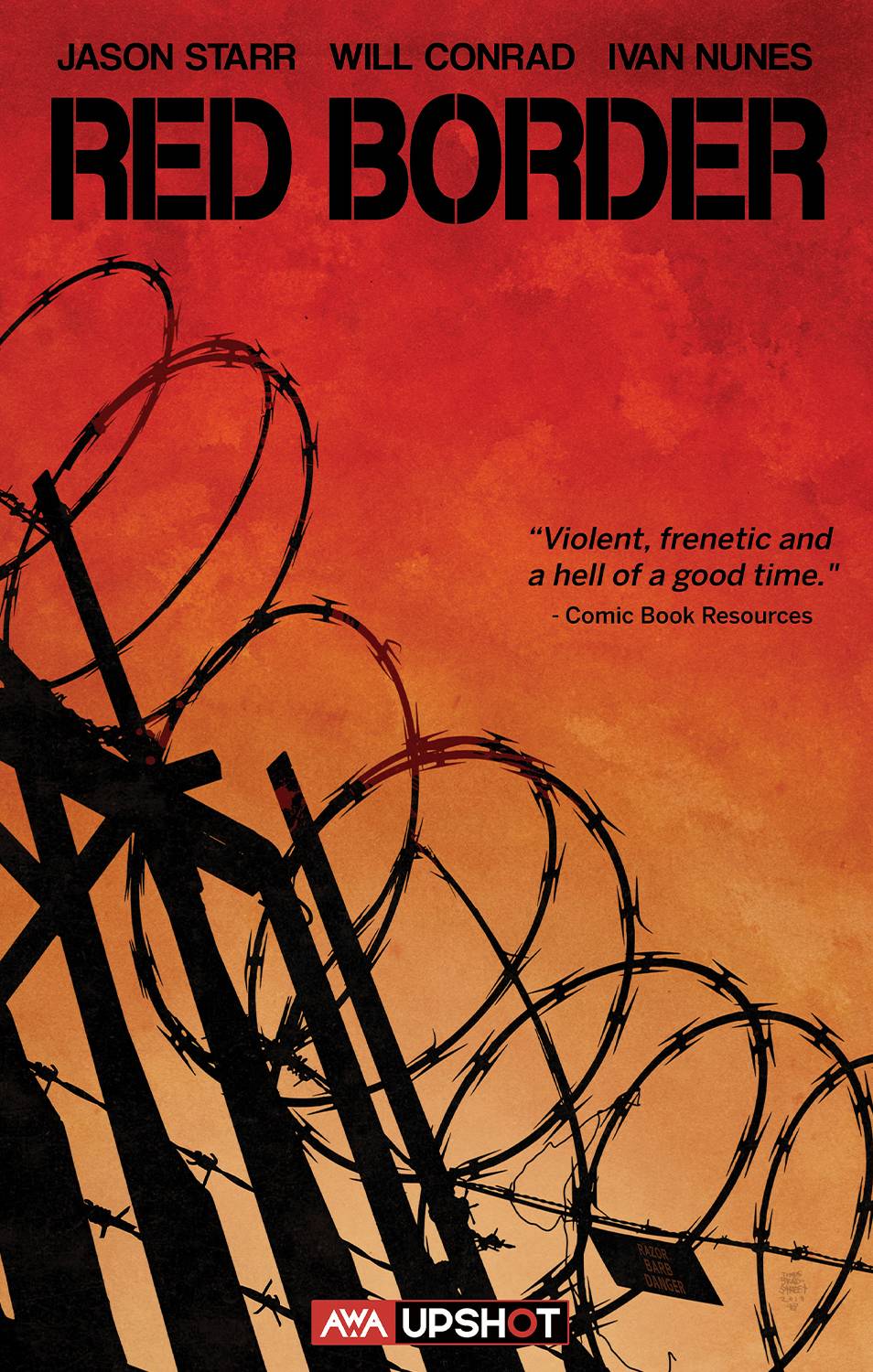 AWA Graphic Novel RED BORDER TP 9781733499361 AUG201213