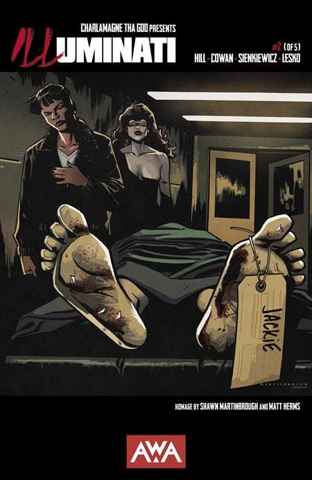 AWA Studios Comic Books ILLUMINATI #2 (OF 5) (MR) 85001385467700211 0625AW461