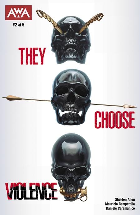 AWA Studios Comic Books THEY CHOOSE VIOLENCE #2 (OF 5) CVR A RAZZAH (MR) 85001385475200121 0525AW508