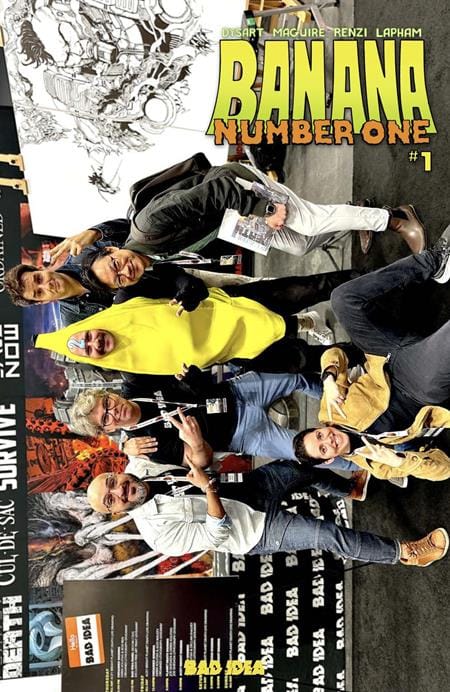 BAD IDEA Comic Books BANANA NUMBER ONE #1 (ONE SHOT) CVR J COSPLAY VAR (Release Date: 07/15/2026) 85001727749601101 0526BD8456
