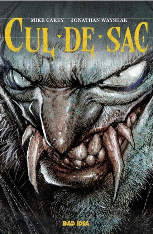 BAD IDEA Comic Books CUL DE SAC #1 (OF 4) THIRD EYE EXCLUSIVE WAYSHAK VAR 85001727730400111 TE-CULDESAC-1-TEC