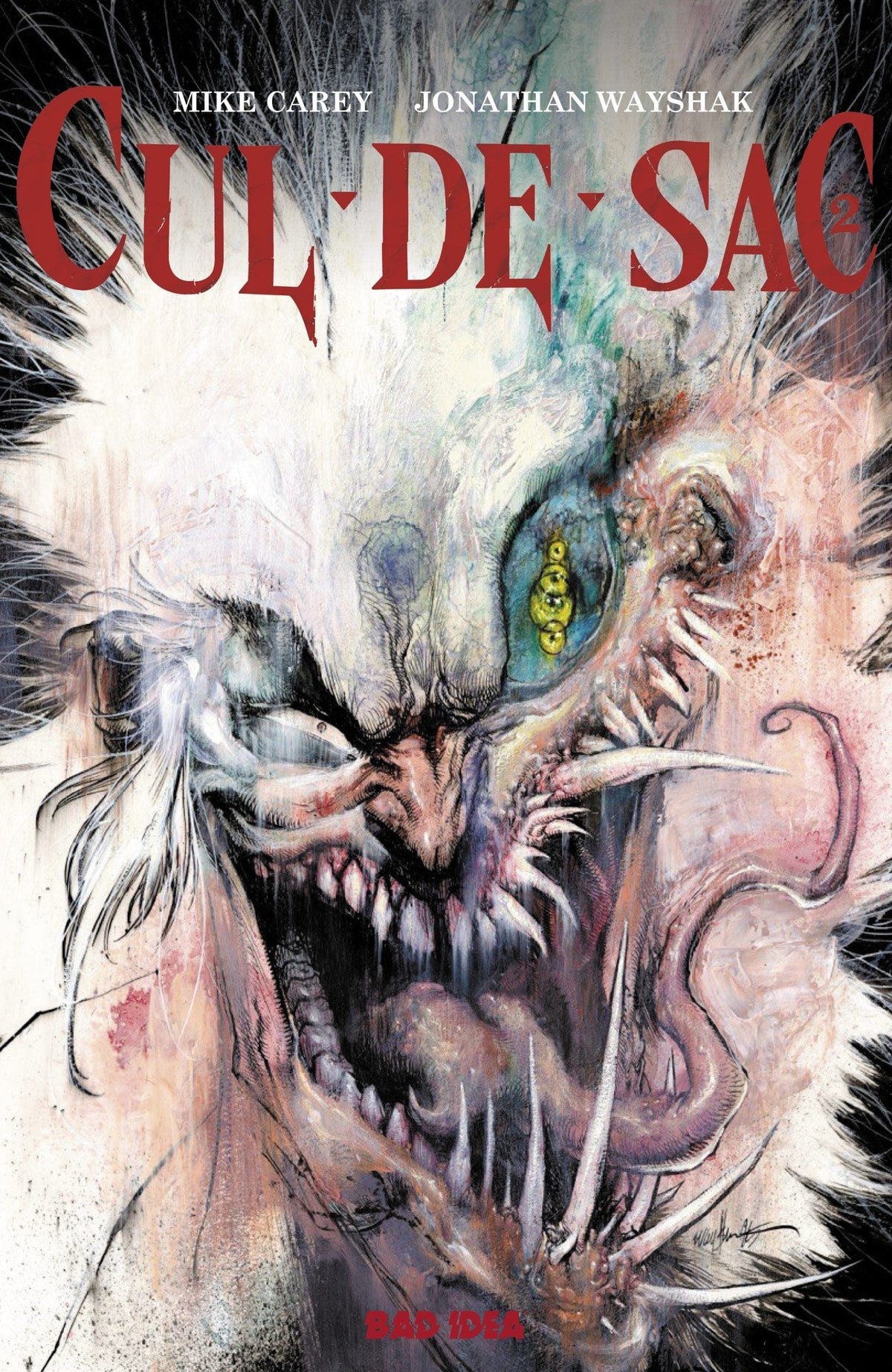 BAD IDEA Comic Books CUL DE SAC #2 (OF 5) CVR A JONATHAN WAYSHAK 85001727730400211 0725BD511