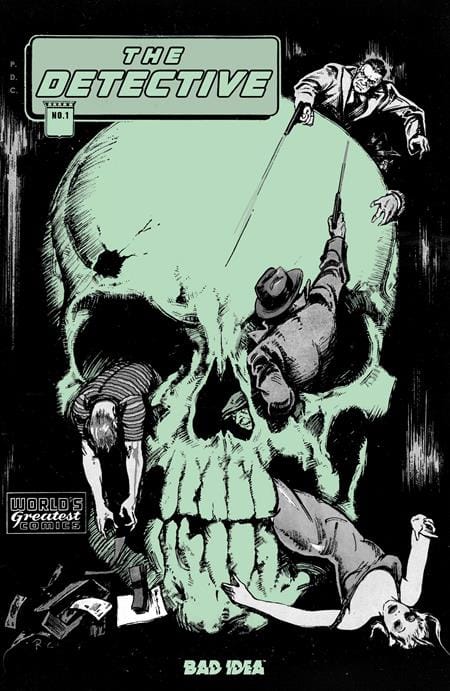 BAD IDEA Comic Books DETECTIVE #1 (OF 2) CVR F GUS RICCA OLD MASTERS GLOW IN THE DARK VAR (Release Date: 10/21/2026) 85001727755701061 0826BD0656