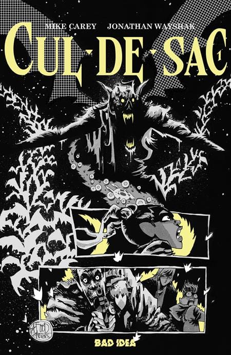 BAD IDEA Comic Books > Incentives CUL DE SAC #1 (OF 4) CVR D INC 1:100 JIM MAHFOOD VAR 85001727730400161 0625BD470
