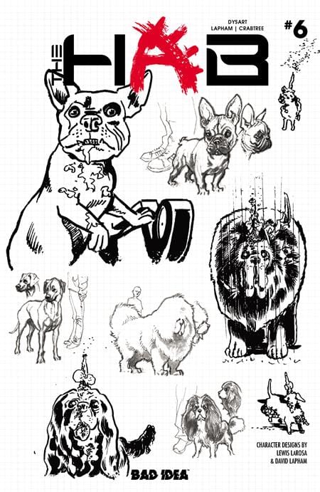 BAD IDEA Comic Books > Incentives HAB #6 (OF 6) CVR C INC 1:20 LEWIS LAROSA & DAVID LAPHAM DESIGN VAR (Release Date: 09/16/2026) 85001727736600631 0726BD0652