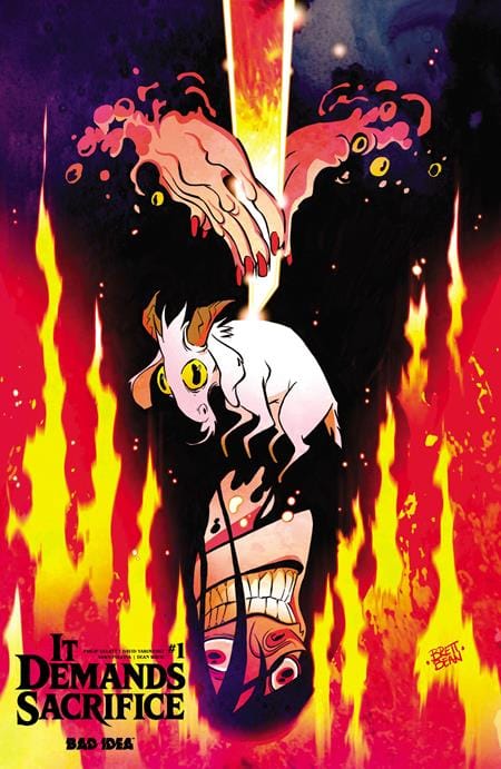 BAD IDEA Comic Books > Incentives IT DEMANDS SACRIFICE #1 (OF 4) CVR H INC 1:100 BRETT BEAN VAR (Release Date: 09/23/2026) 85001727754001081 0726BD0660