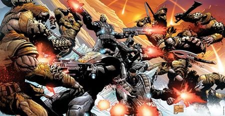 BAD IDEA Comic Books > Incentives PLANET DEATH #0 (of 4) CVR B INC 1:500 JOE QUESADA GATEFOLD WRAPAROUND TRIPTYCH VAR 85001727729800021 0325BD452