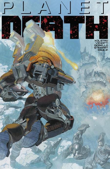 BAD IDEA Comic Books > Incentives PLANET DEATH #1 (OF 4) CVR D INC 1:20 ESAD RIBIC VAR 85001727729800141 0525BD515