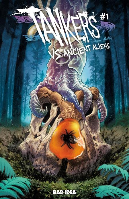 BAD IDEA Comic Books > Incentives TANKERS VS ANCIENT ALIENS #1 (OF 4) CVR I INC 1:150 TREVOR HAIRSINE ANCIENT AMBER VAR 85001727745801091 0426BD0551