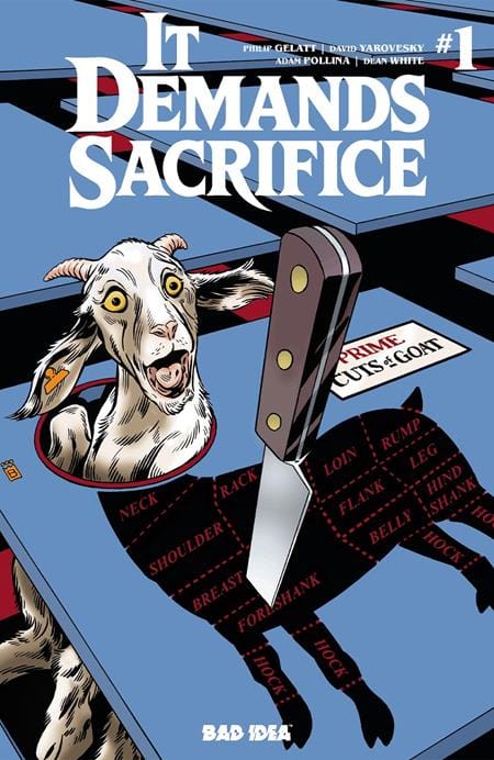 Bad Idea Comic Books IT DEMANDS SACRIFICE #1 (OF 4) CVR K MARK BUCKINGHAM INTERMIX VAR (Release Date: 10/07/2026) 85001727754001111 0726BD8572