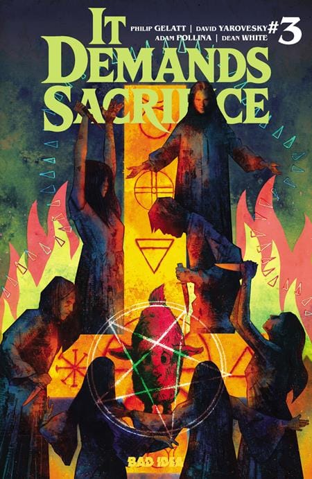 BAD IDEA Comic Books IT DEMANDS SACRIFICE #3 (OF 4) CVR B RYAN QUACKENBUSH VAR (Release Date: 12/16/2026) 85001727754003021 1026BD0566
