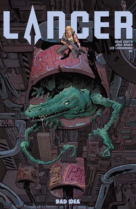 BAD IDEA Comic Books LANCER #2 (OF 4) CVR B JAKE BAKER VAR (Release Date: 09/23/2026) 85001727751902021 0726BD0663