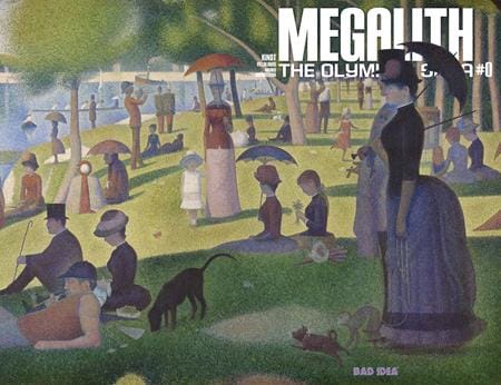 BAD IDEA Comic Books OLYMPUS SAGA MEGALITH #0 (OF 4) CVR C GEORGES PIERRE SEURAT OLD MASTERS VAR 85001727742700031 0526BD0606