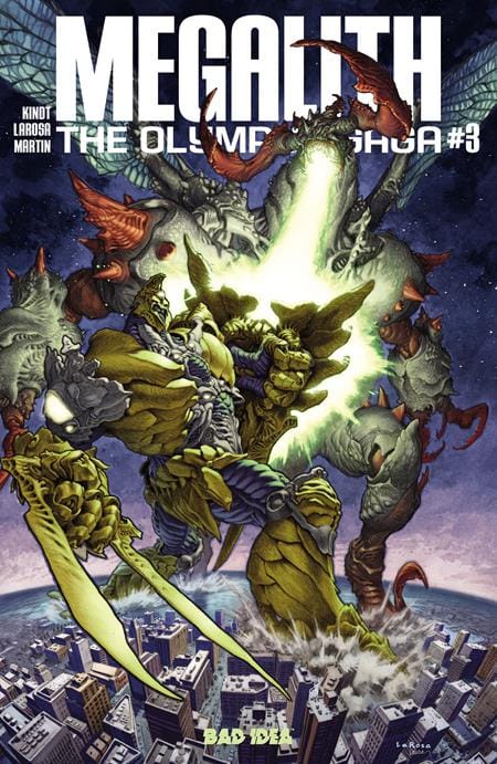 BAD IDEA Comic Books OLYMPUS SAGA MEGALITH #3 (OF 4) CVR A LEWIS LAROSA (Release Date: 08/19/2026) 0626BD0575