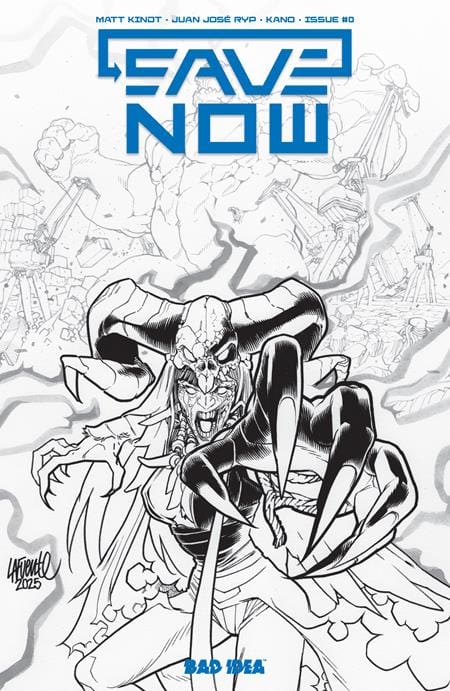 BAD IDEA Comic Books SAVE NOW #0 (OF 4) CVR B DAVID LAFUENTE VAR 85001727734200021 1025BD0511