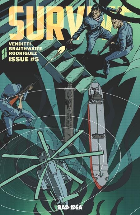 Bad Idea Comic Books SURVIVE #5 (OF 5) CVR B TYLER JENKINS VAR 85001727733500521 1025BD8149