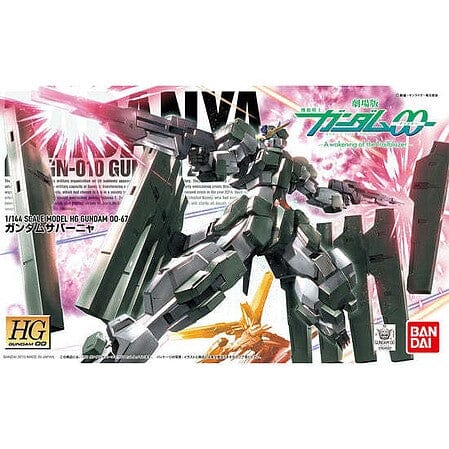 Bandai Model Kits > Gundams BANDAI: HG 67 GUNDAM ZABANYA GUNDAM 00 MODEL KIT 4573102592361
