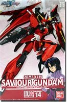Bandai Model Kits > Gundams BANDAI - SAVIOR GUNDAM - SEED DESTINY 14 - ZGMF-X23S 1:100 SCALE MODEL KIT 4573102587824 BAN 146730