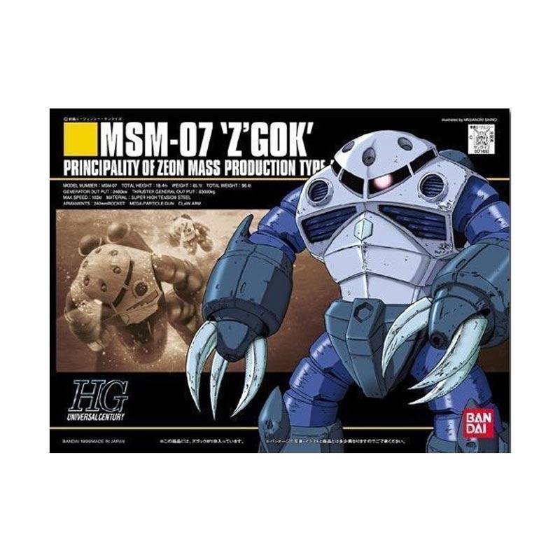 Bandai Model Kits > Gundams > High Grade Bandai: Gundam HGUC - 006 MSM-07 Z'Gok 4573102568298 71693