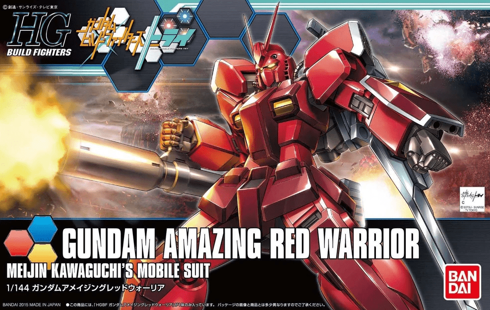 Bandai Model Kits > Gundams > High Grade Bandai: Gundam - Amazing Red Warrior HGBF 1:144 4573102657329 BAN 2279771