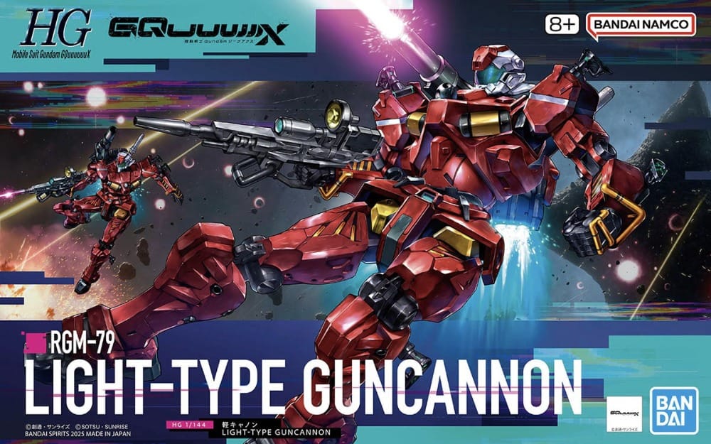 Bandai Model Kits > Gundams > High Grade Bandai: Gundam - GQ Light Type Guncannon 1:144 HG 4573102685933 BAN/2773792