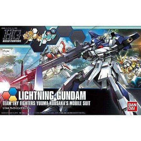 Bandai Model Kits > Gundams > High Grade Bandai: Gundam - HG 20 Lightning Gundam Build FightersTry 4573102554338 BAN/2278304