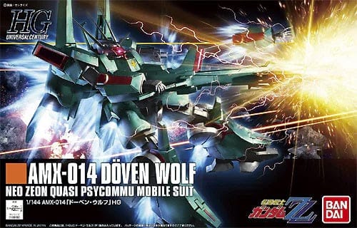 Bandai Model Kits > Gundams > High Grade Bandai: Gundam - HG AMX-014 Doven Wolf 1:144 4573102629142 BAN/2215530