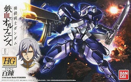 Bandai Model Kits > Gundams > High Grade Bandai: Gundam - HG Hyakuren IBO HG 4573102638311 BAN/2314543