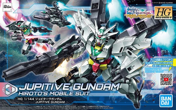 Bandai Model Kits > Gundams > High Grade Bandai: Gundam - Jupitive Gundam Build Divers HGBD 4573102590022 BAN 2492933