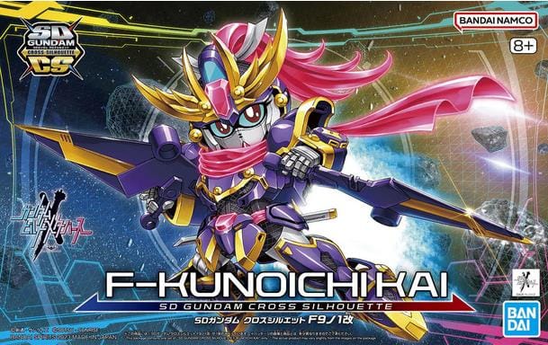 Bandai Model Kits > Gundams > SD Model Kit - SD Gundam Cross Silouette-Kunoichi Kai 4573102657114 BAN/2673911
