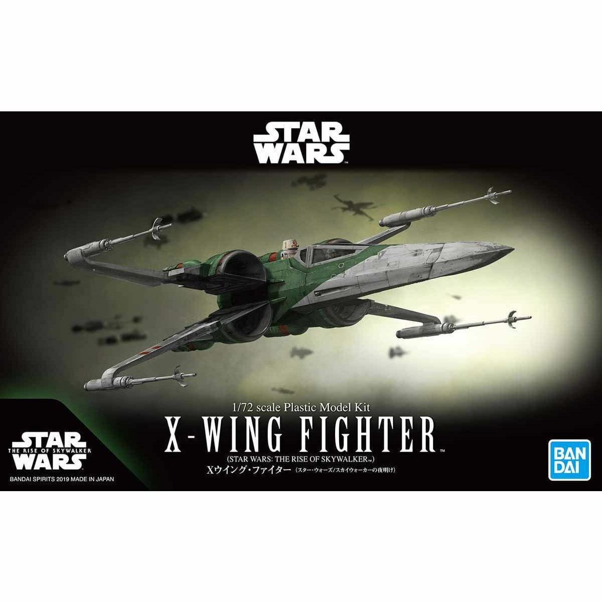 Bandai Model Kits > Gundams Star Wars: X-Wing Fighter (Rise of Skywalker) 4573102583130 5058313