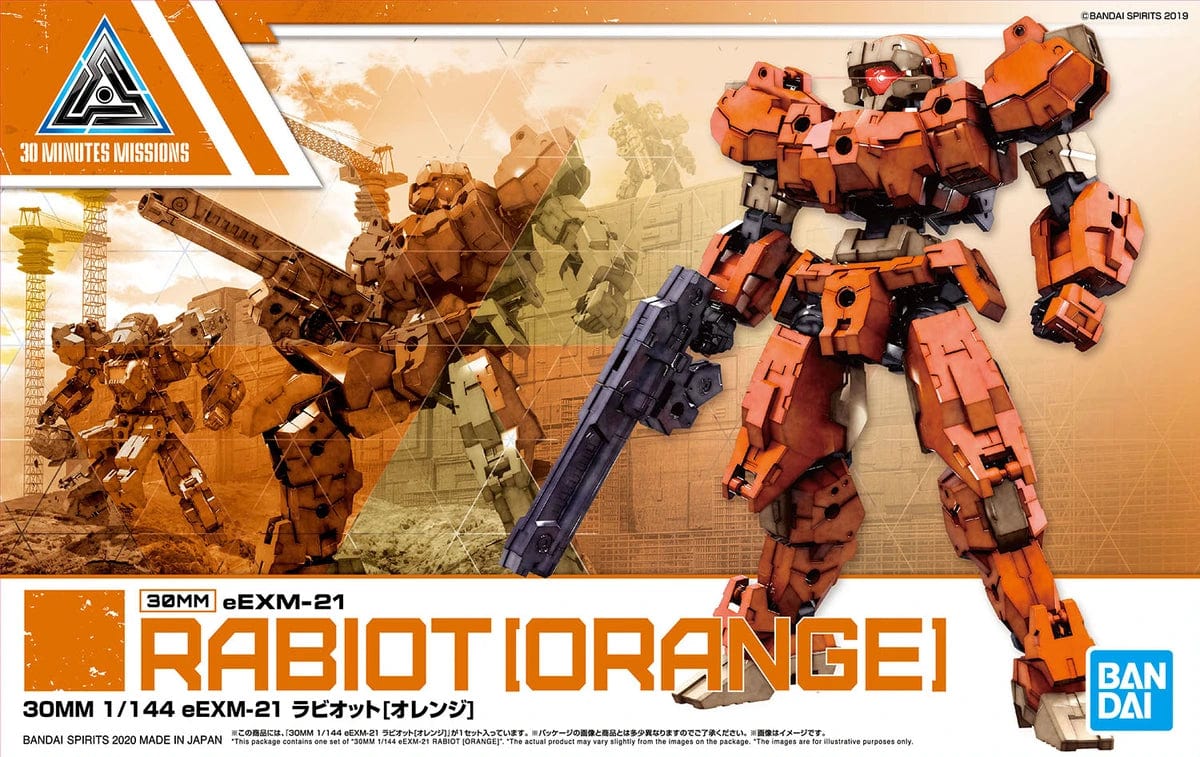 Bandai Model Kits > Other Model Kits Bandai: 30 Minute Missions - eEXM-21 Rabiot 1:144, Orange 4573102602657 BAN 2518685