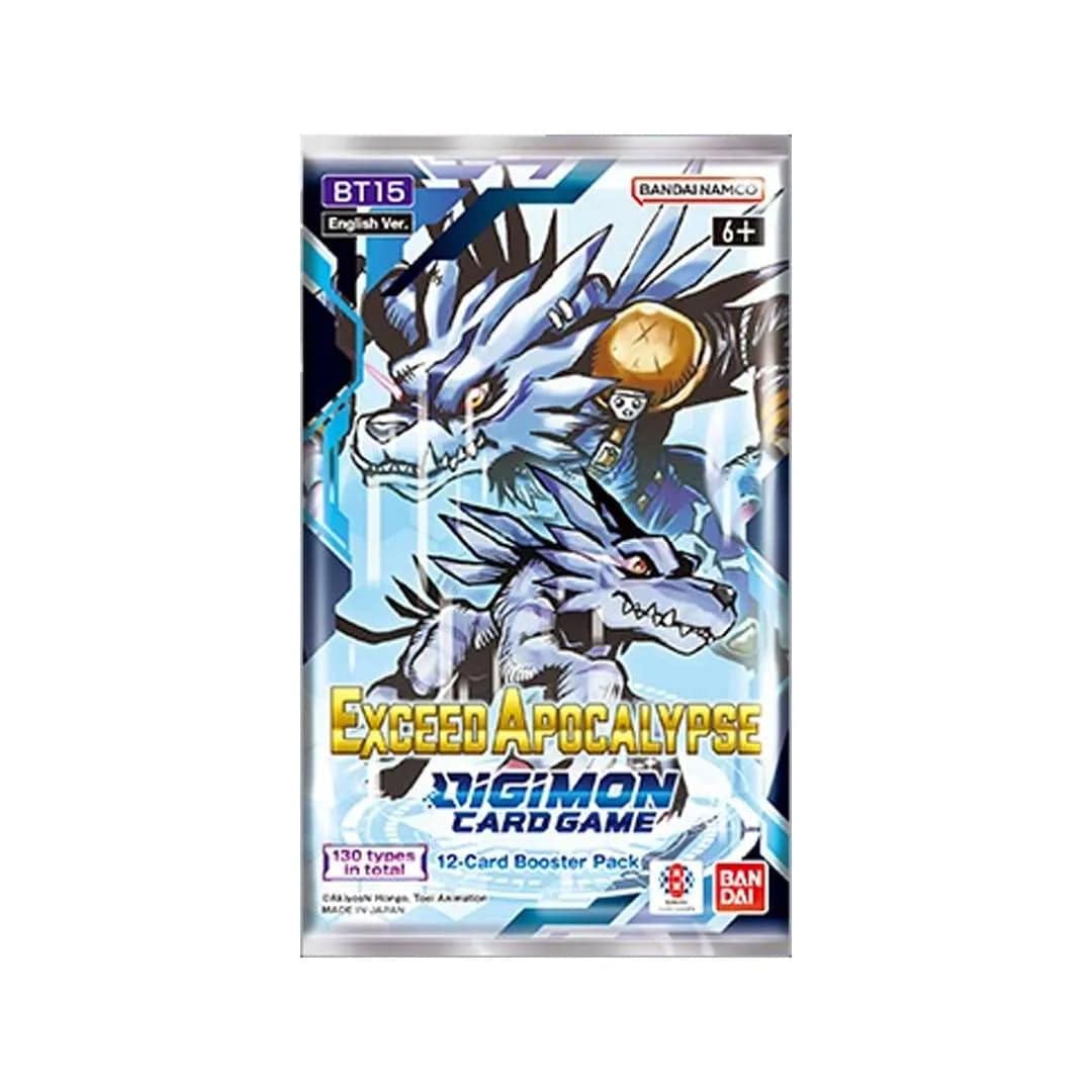 Digimon TCG: Exceed Apocalypse - Booster Pack Digimon TCG: Exceed Apocalypse - Booster Pack