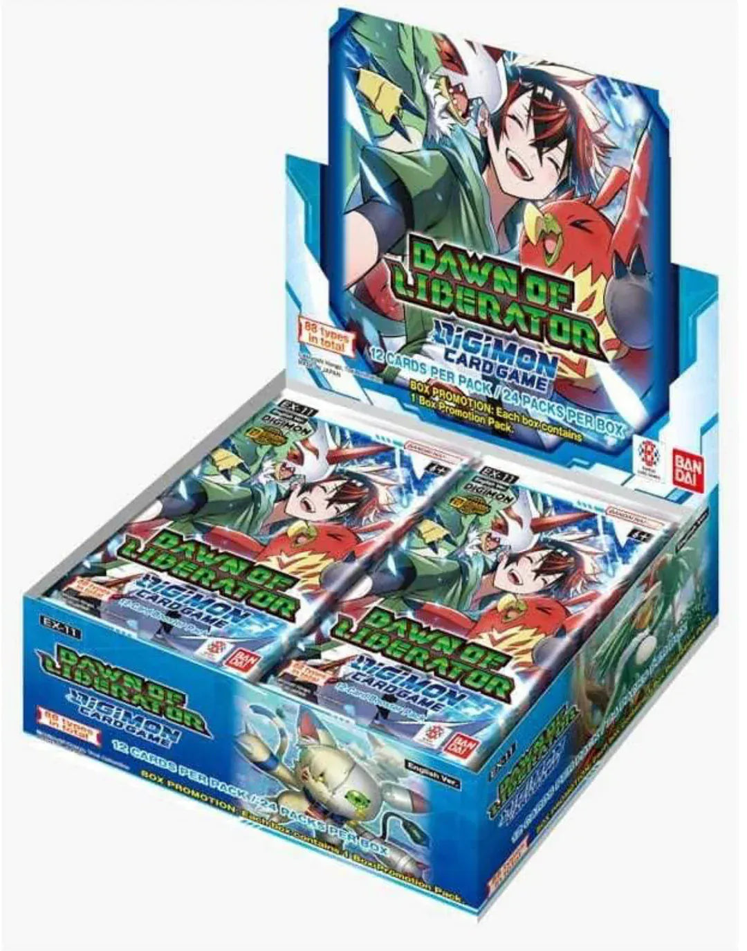 Bandai Trading Card Games Digimon Card Game: Dawn of Liberator (EX-11) Booster Box 810158836198 BJP2820795