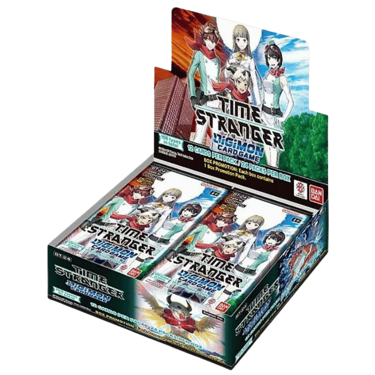 Bandai Trading Card Games Digimon Card Game: Time Stanger Booster Box (BT-24) 810158835429 BJP2816149