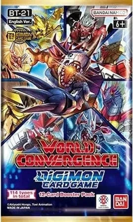 Digimon TCG: World Convergence Booster Pack (BT21) Digimon TCG: World Convergence Booster Pack (BT21)