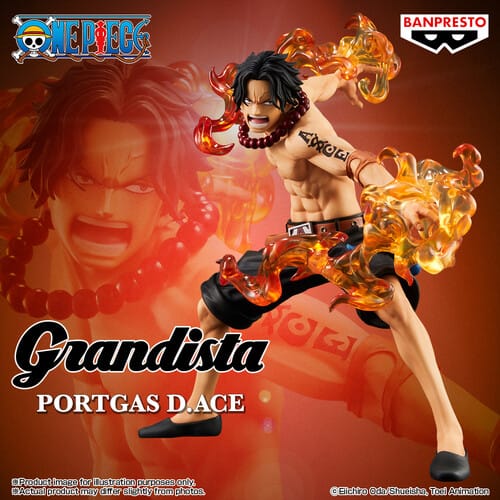 Banpresto Toys > Statues > Anime Banpresto: One Piece - Grandista - Portgas.D.Ace Special Edition Statue 4573102713865 BPST13865